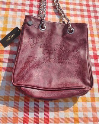 Borsa Camomilla bordeaux nuova