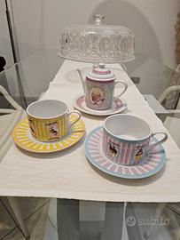 set tazze e teiera