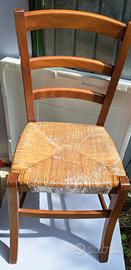 sedia legno impagliata contadina
paglia 