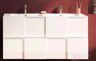 Mobile bagno doppio lavabo ceramica