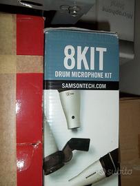MICROFONI PER BATTERIA SAMSON 8 KIT