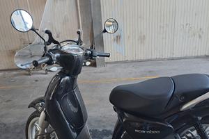 motorino scooter scarabeo  50 nero
