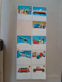 LEGO adesivi vintage 