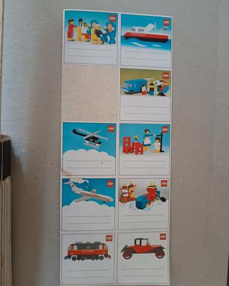 LEGO adesivi vintage 