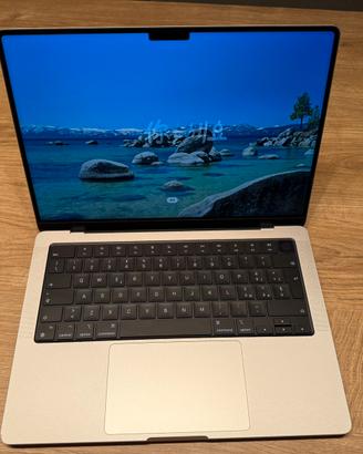 Macbook pro 14” Chip M1 Pro  Silver