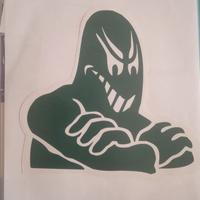 adesivo  ultras Mancha alvi Verde hooligans