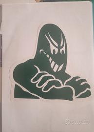 adesivo  ultras Mancha alvi Verde hooligans