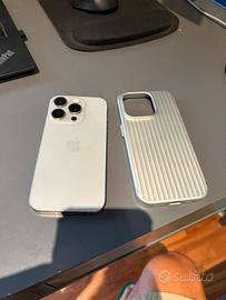 Iphone 15 pro titanio naturale