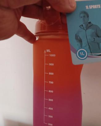 borraccia motivazionale  1 LT sport ufficio orari