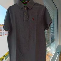 polo grigia per uomo Abertcrombie &Fitch