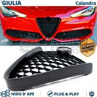 GRIGLIA Anteriore Alfa Romeo Giulia NERA LUCIDA
