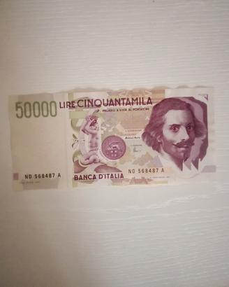 Banconota in fds