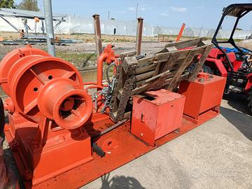 verricello navale o industriale senza motore