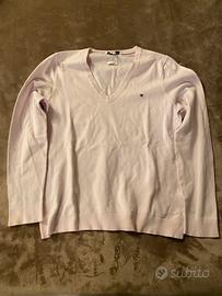 Maglietta Tommy Hilfiger Rosa Donna Taglia M
