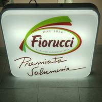 insegna luminosa Fiorucci 