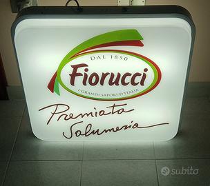 insegna luminosa Fiorucci 