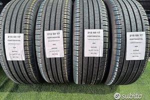 4 gomme 215 60 17 CONTINENTAL RIF1756
