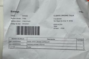 Imbottitura/guanciali casco moto Origine Vega “M”