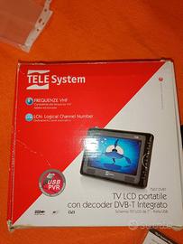 tv portatile 7", TELESYSTEM TS07 DVBT
