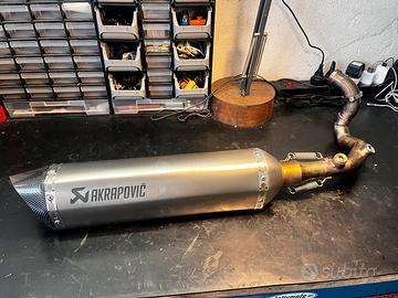 Akrapovic SH 300 collettore 40mm