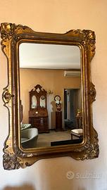 2 specchiere cornice dorata primi ‘900