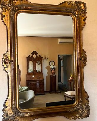 2 specchiere cornice dorata primi ‘900