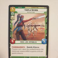 star wars unlimited - Aayla Secura