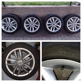 Set 4 cerchi in lega da 17 e gomme 4 stagioni Mini