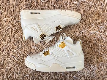 Jordan 4 metallic gold 40