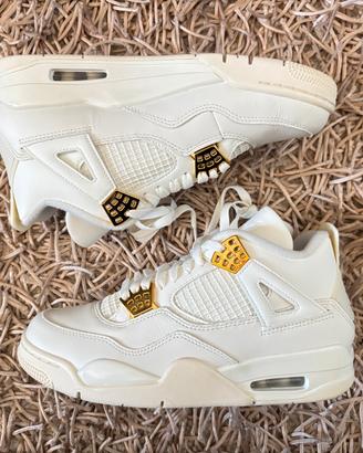 Jordan 4 metallic gold 40