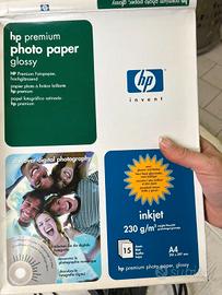 Carta fotografica HP Premium glossy A4 – 230 g/m²