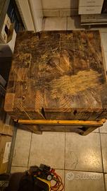 ceppo in legno stagionato 