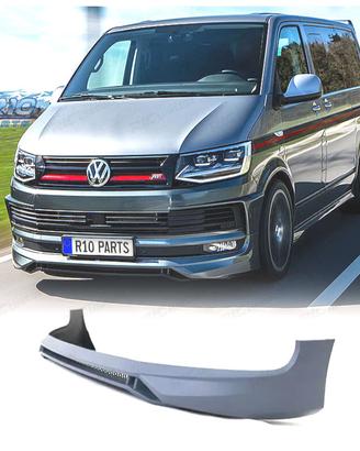 SPOILER LIP VOLKSWAGEN VW BULLI T6.1 19- NERO LUCI