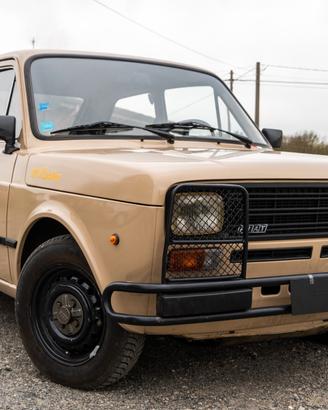 Fiat 127 "RUSTICA" - TARGA NERA ORIGINALE