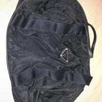 Borsa Sacca Trolley Palestra Prada nero pelle