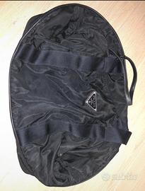 Borsa Sacca Trolley Palestra Prada nero pelle
