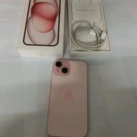 Apple iPhone 15 rosa pink 128GB batteria 84%