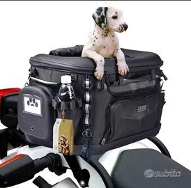 Trasportino cani gatti per moto auto e bici