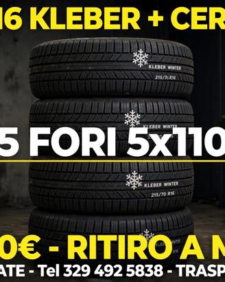 4 gomme R16+MAM 5x110 250€ trattabile