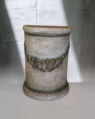 Portaombrelli Terracotta Muro Semicircolare 45cm