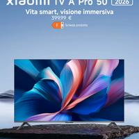 TV XIAOMI A PRO 50" 2026 SIGILLATA