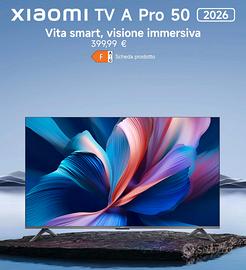 TV XIAOMI A PRO 50" 2026 SIGILLATA