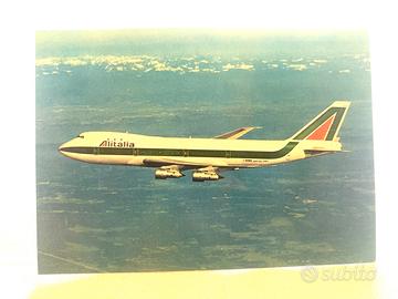 Set 4 Cartoline Aerei Alitalia 1971