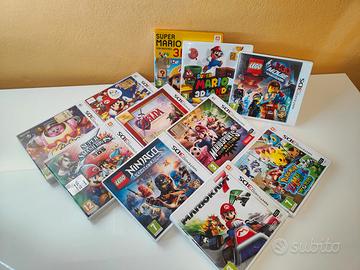 Lotto 11 videogiochi per Nintendo 3ds/2ds