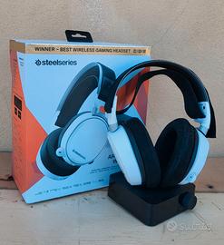 SteelSeries Arctis Pro Wireless White + Brainwavz