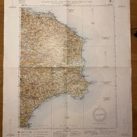 Carta aeronautica d'italia foglio 48 - crotone