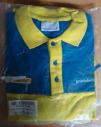 POSTE ITALIANE MAGLIA POLO MANICHE LUNGHE INVERNAL