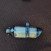 scarico moto sportiva 