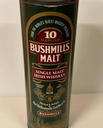 Portabottiglia Scatola vuota whisky BUSHMILLS MALT