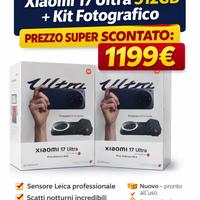 Xiaomi 17 ultra 512GB italia + kit fotografico